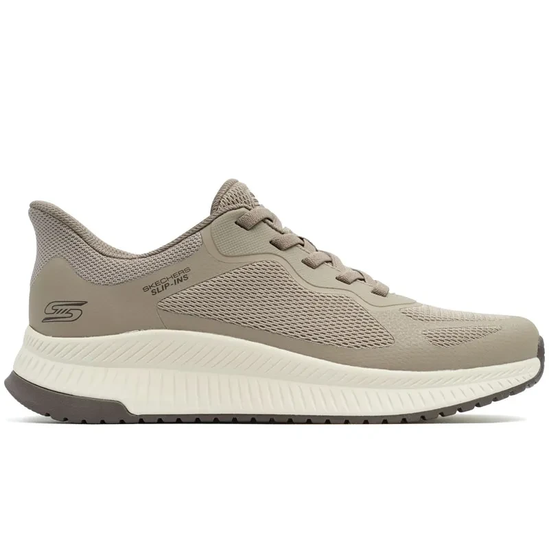 Skechers Muške patike Slip Ins Bobs Squad 4, Sive