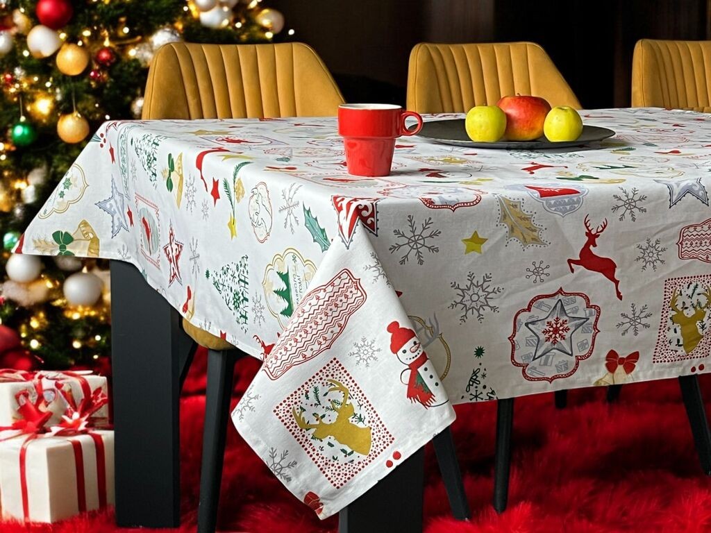 Viktorija Stolnjak , 150x150 cm, Beli