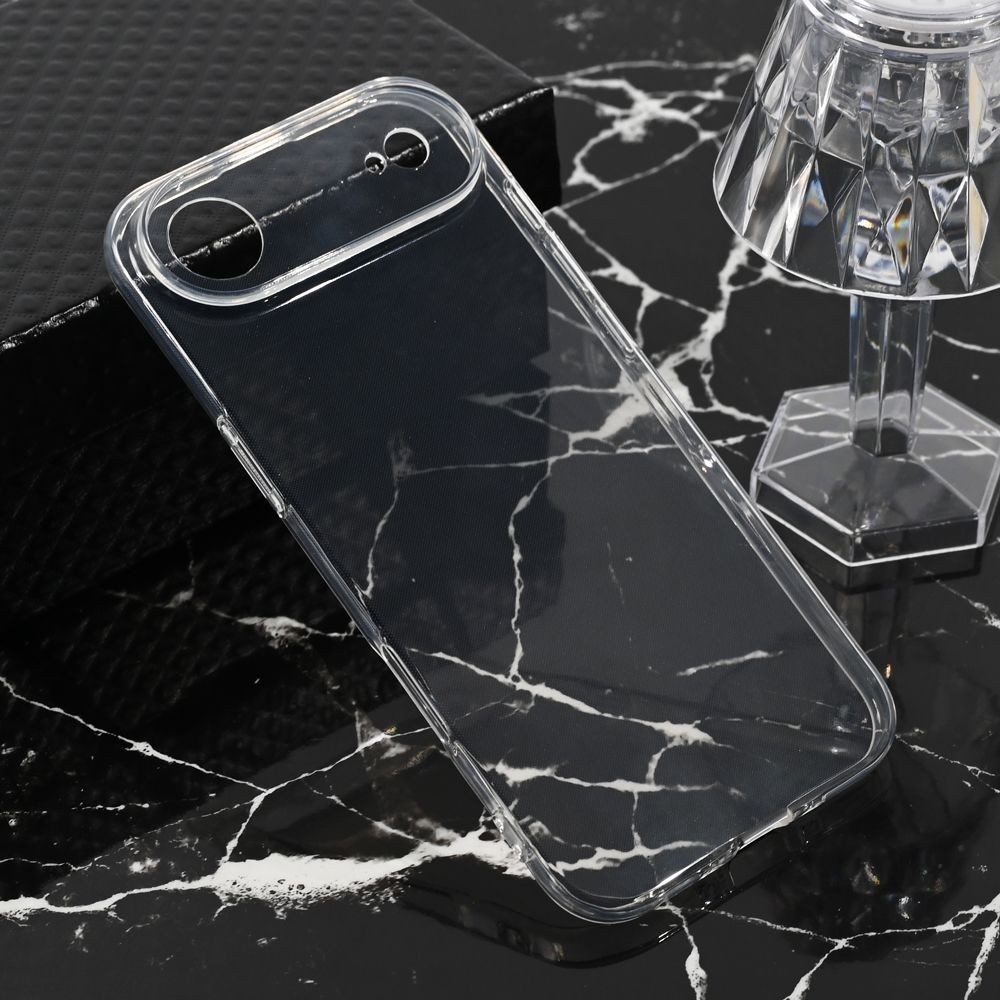 Maska za iPhone 17 Air 6.6, Silikonska, Ultra Thin, Providna