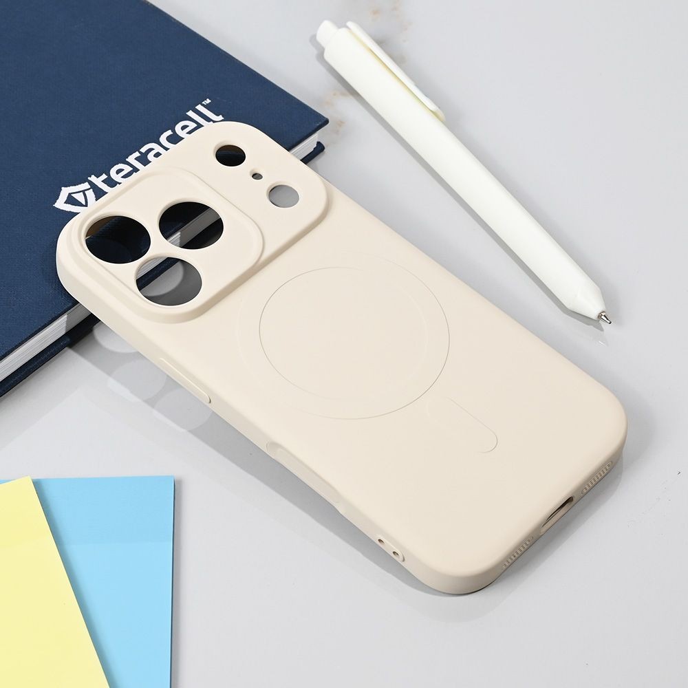 Teracell Maska za iPhone 17 Pro 6.3 Giulietta Magsafe, Bela
