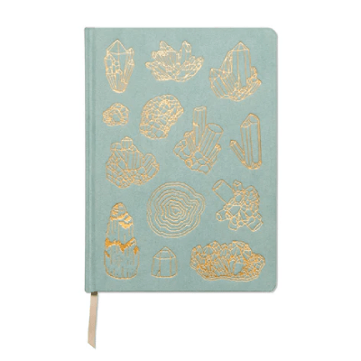 Kikkerland Agenda Jumbo Journal Minerology, Plava