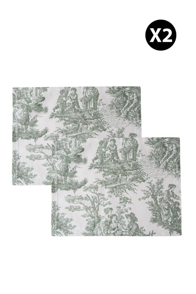 Aberto Design Set podmetača za ručavanje BST056, 2 komada, Zelena