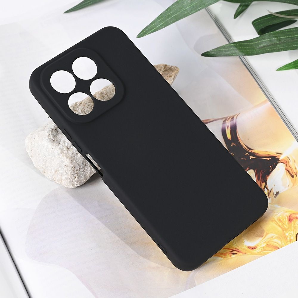 Teracell Maska za Honor X6c Soft Velvet, Crna