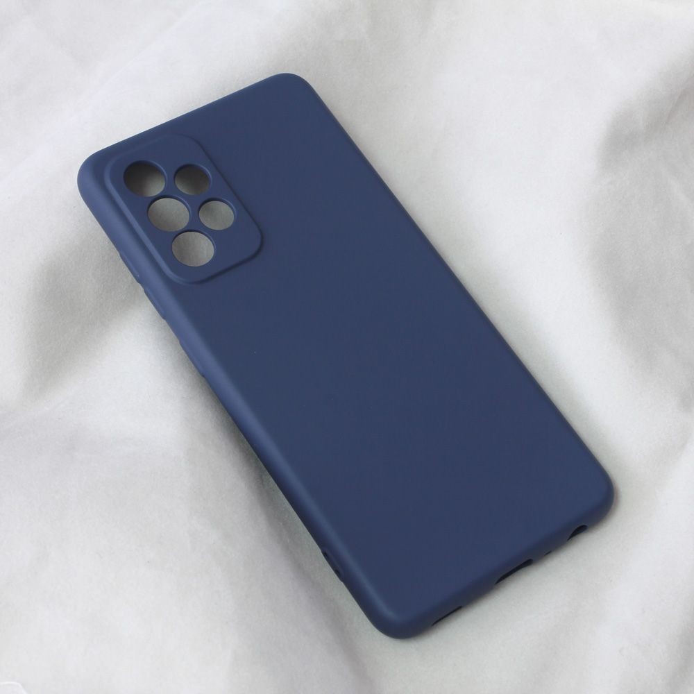 Teracell Maska za Samsung A525F/A526B/A528B Galaxy A52 4G/A52 5G/A52s 5G Soft Velvet, Plava