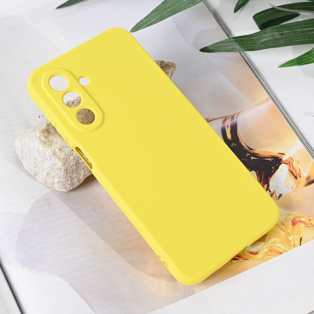 Teracell Maska za Samsung A175F Galaxy A17 Soft Velvet, Žuta
