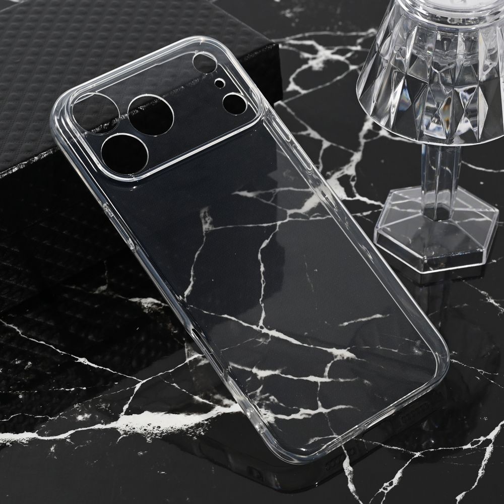 Maska za iPhone 17 Pro Max 6.9, Silikonska, Ultra Thin, Providna