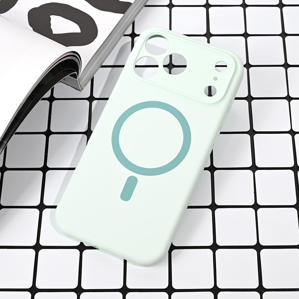 Maska za iPhone 17 Pro Max 6.9 Magsafe Pure color, Menta