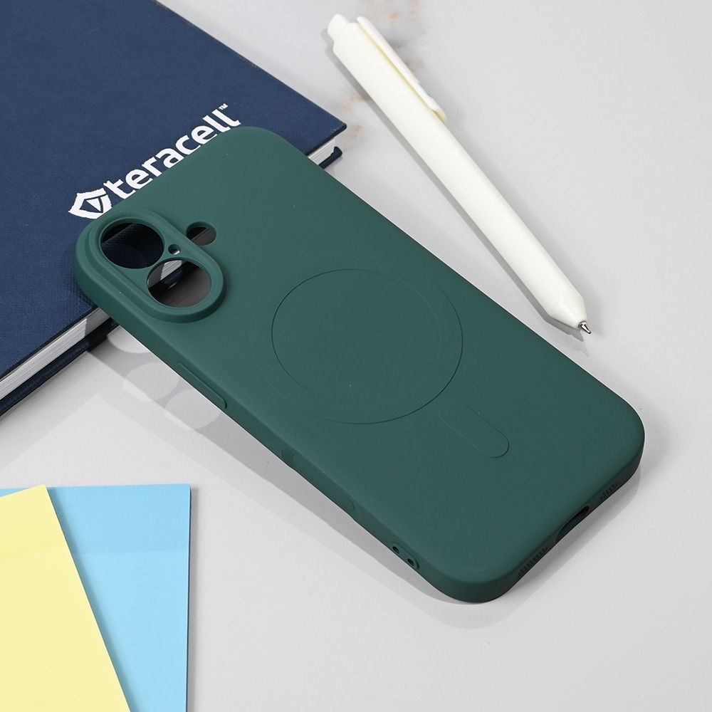 Teracell Maska za iPhone 17 6.3 Giulietta Magsafe, Maslina