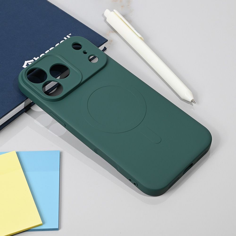 Teracell Maska za iPhone 17 Pro Max 6.9 Giulietta Magsafe, Maslina