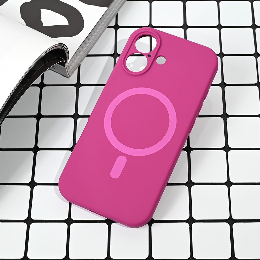 Maska za iPhone 17 6.3 Magsafe Pure color, Roze