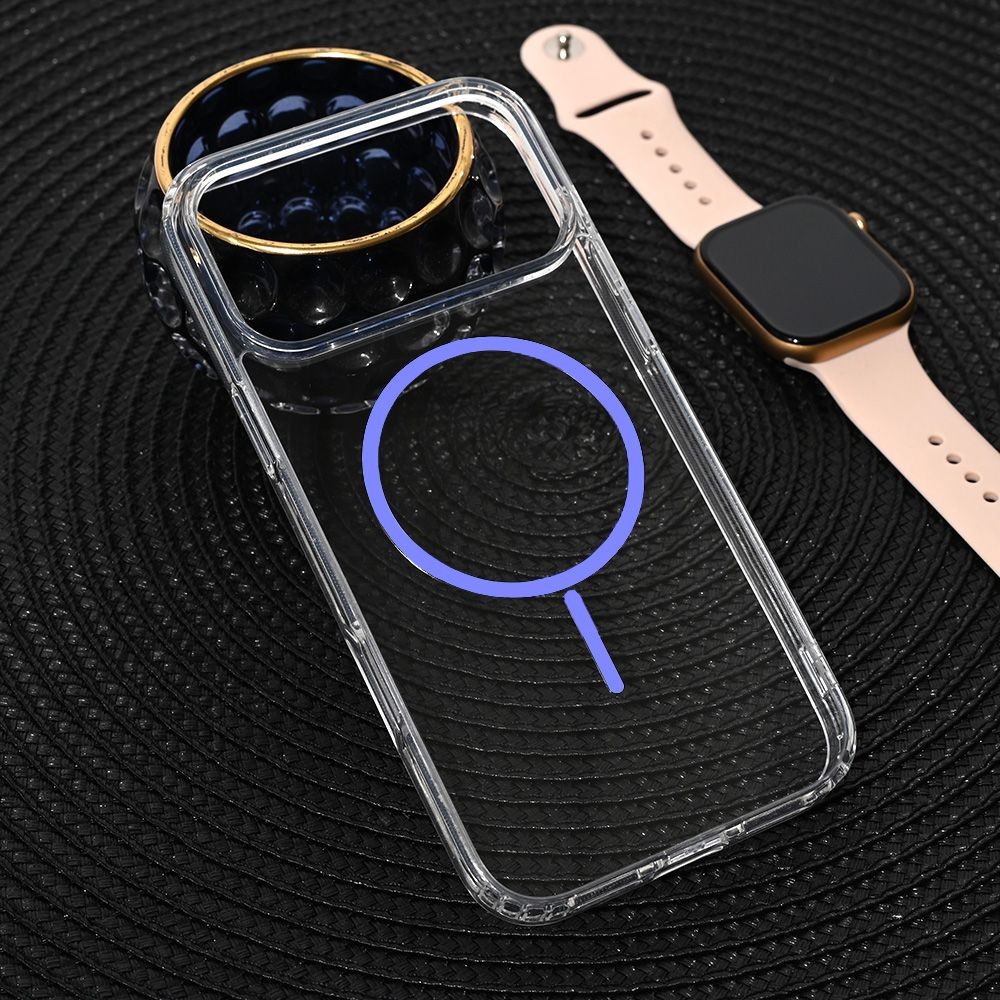 Maska za iPhone 17 Pro Max Magsafe Color Line, Ljubičasta