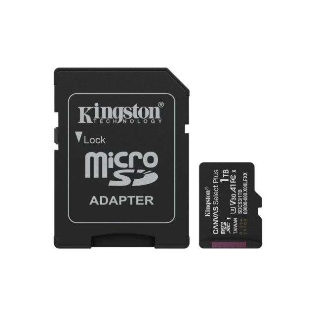 Kingston Memorijska kartica SDC3, 1 TB, Canvas Select Plus