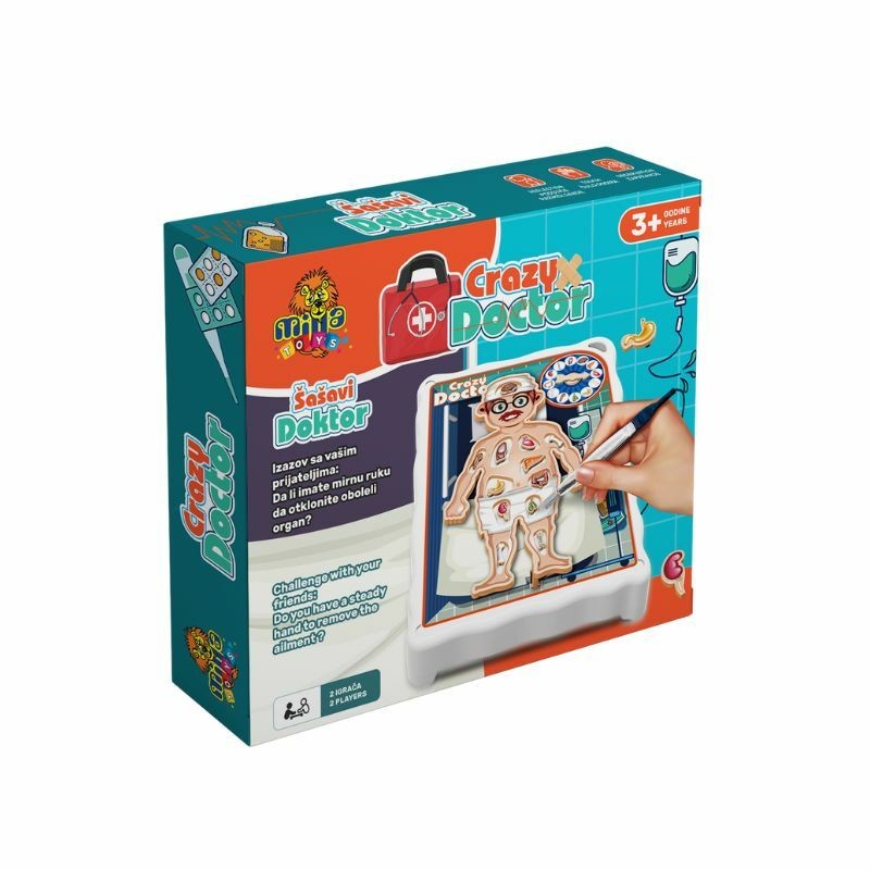 Milla Toys Društvena igra Šašavi doktor
