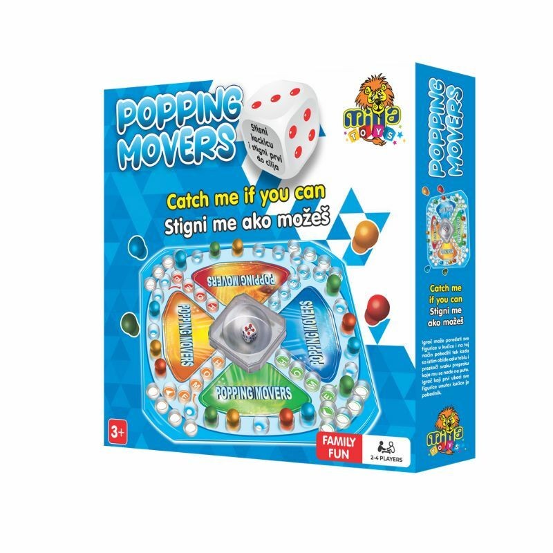 Milla Toys Drustvena igra Popping movers 7056