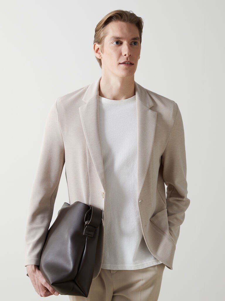 LC Waikiki Muški sako S57945Z8-SX6, Bež