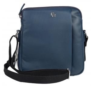 HJP Muška torbica Fillipo Rossi, Kožna, 22 x 24 x 2.5 cm, Plava