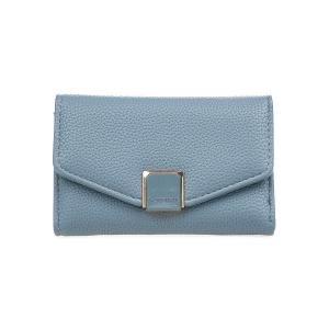 Verde Ženski novčanik 1433, Manji sa elegantnom kopčom, 15 x 3 x 10.5 cm, Svetloplavi