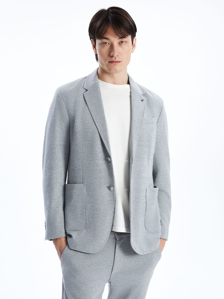 LC Waikiki Muški sako S5JA42Z8-CUZ, Sivi