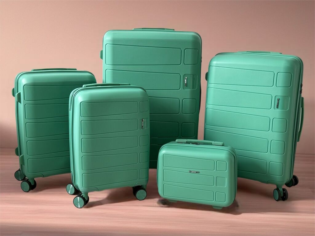 Bolzz Set kofera World, 5 komada, Zeleni