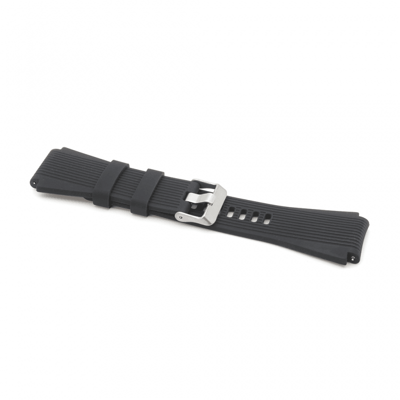 Narukvica relief za pametni sat, 22mm, Crna