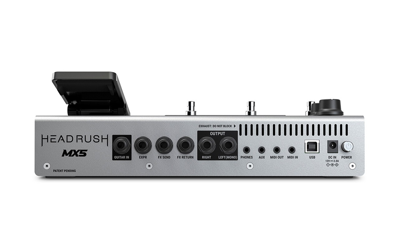 HEADRUSH Gitarski procesor MX5 Special Edition Silver, Srebrne boje