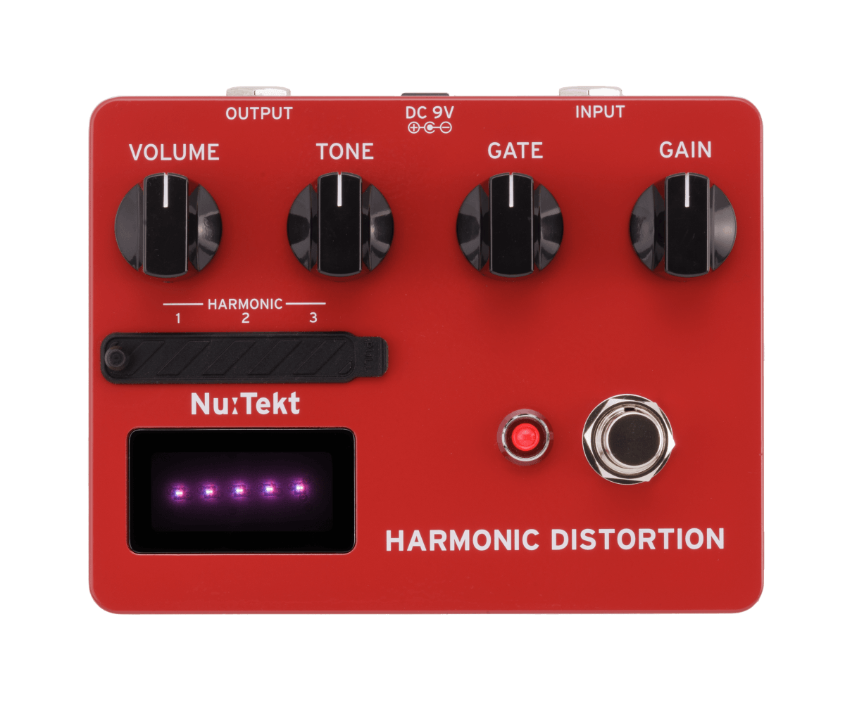KORG Gitarski efekti HD-S Harmonic Distortion NuTube, 12.2x9.6x5.5cm, Crvena