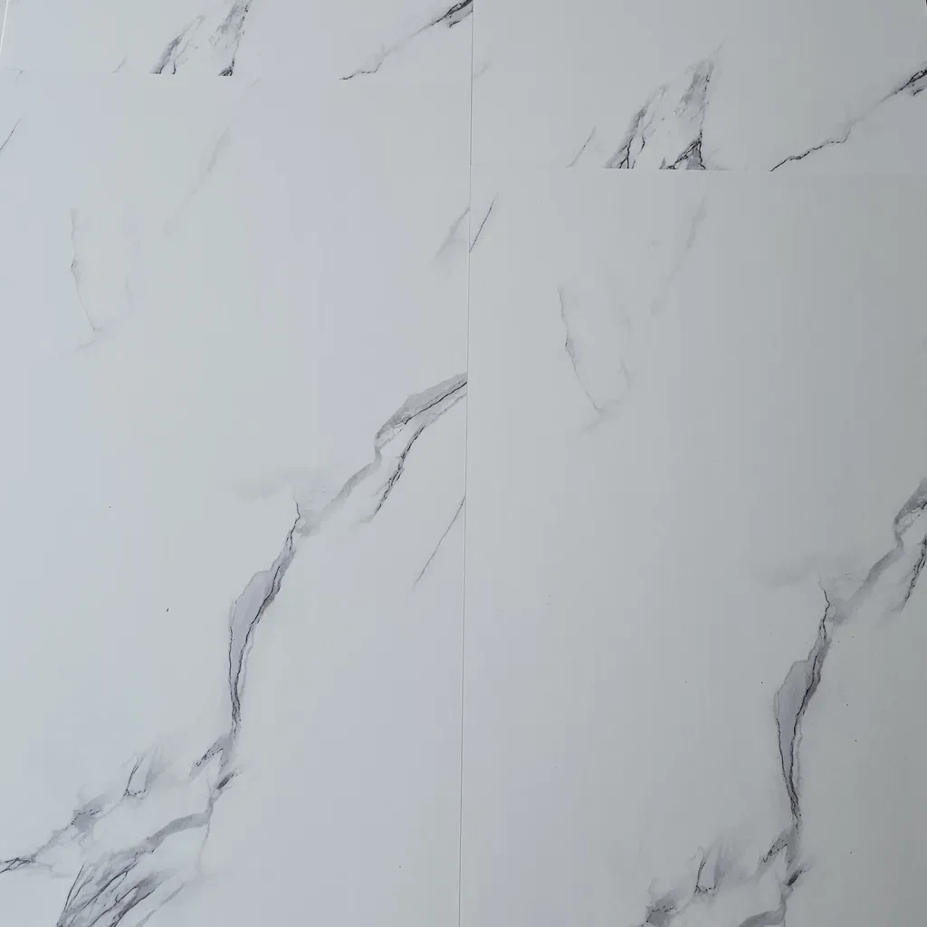 Vinilis Podna obloga SPC, 610x305 mm, 1.86m2, Beli mermer