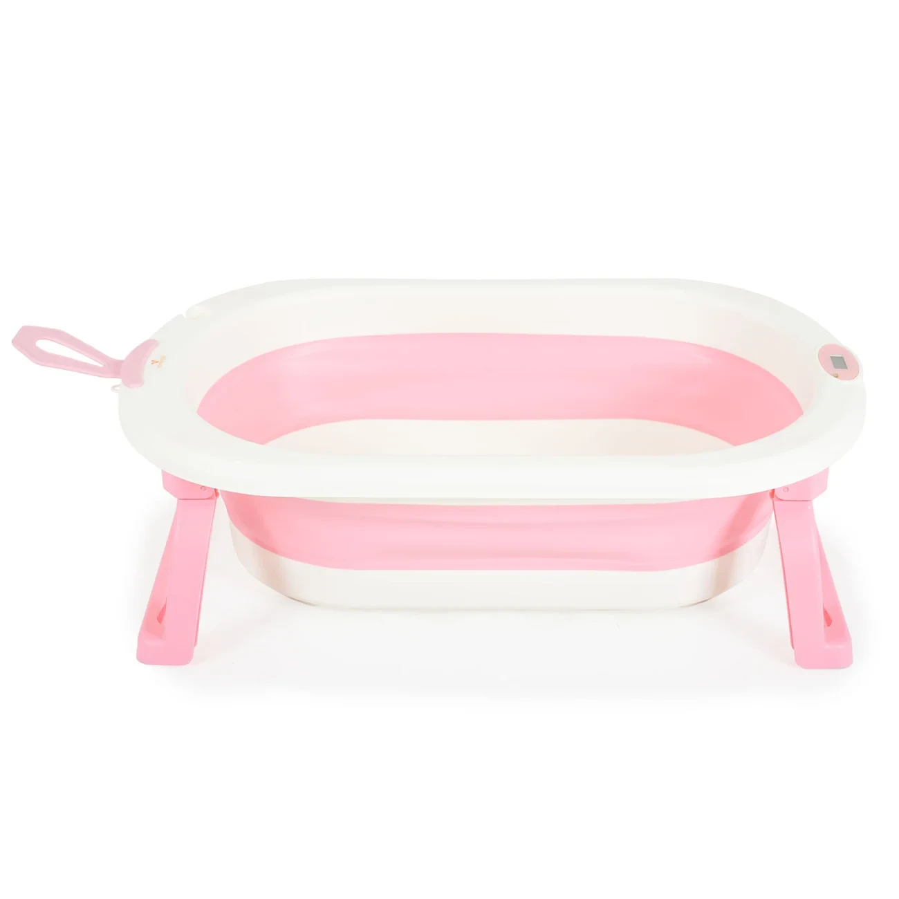 CANGAROO Sklopiva kadica za bebe sa digitalnim termometrom Terra - Pink