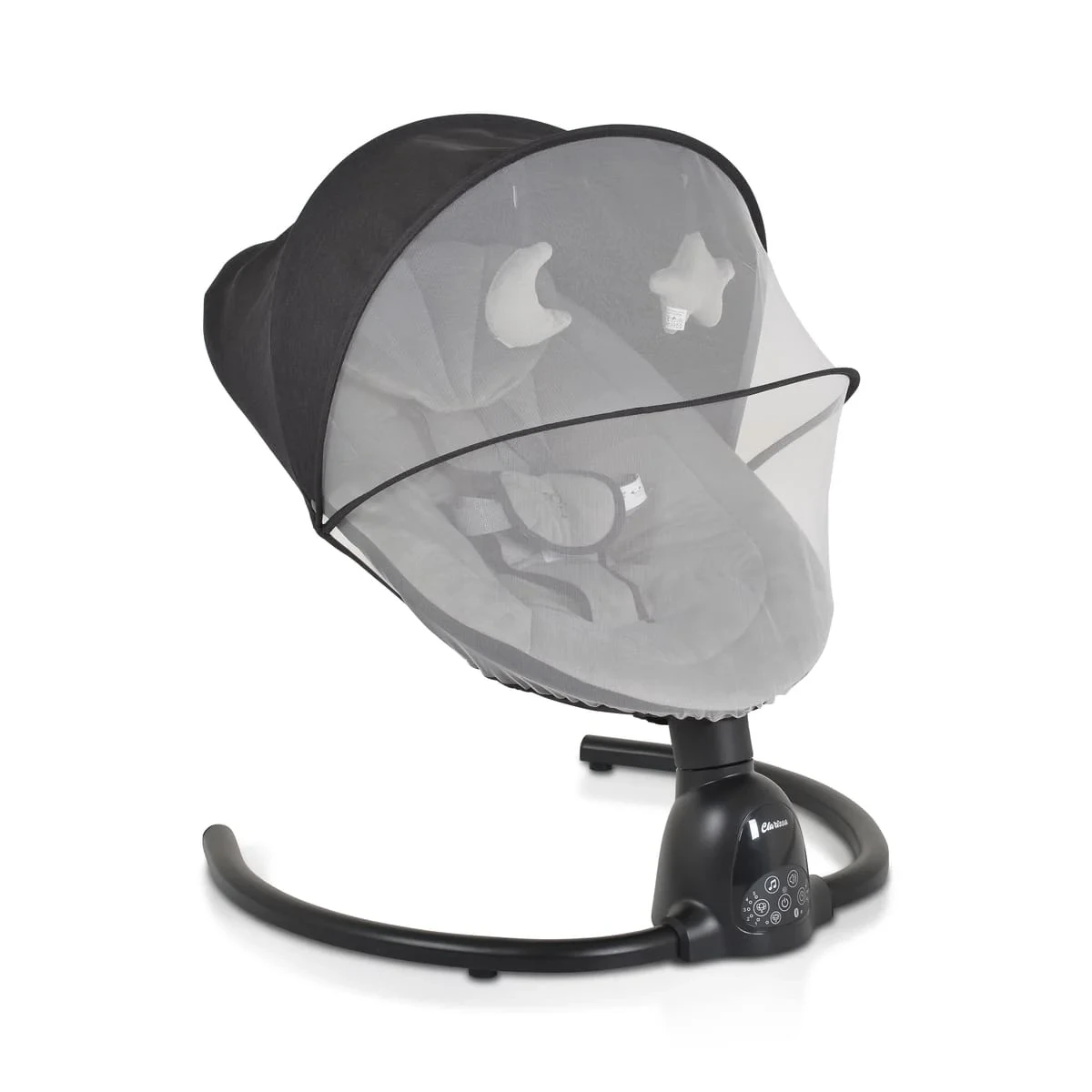 MONI Ljuljaška za bebe Clarissa – Grey