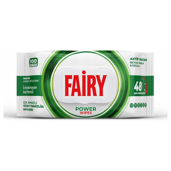 Fairy Višenamenske vlažne maramice Power, 100 komada