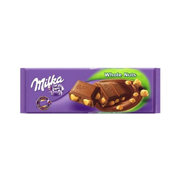 Milka Čokolada sa celim lešnikom, 250 g