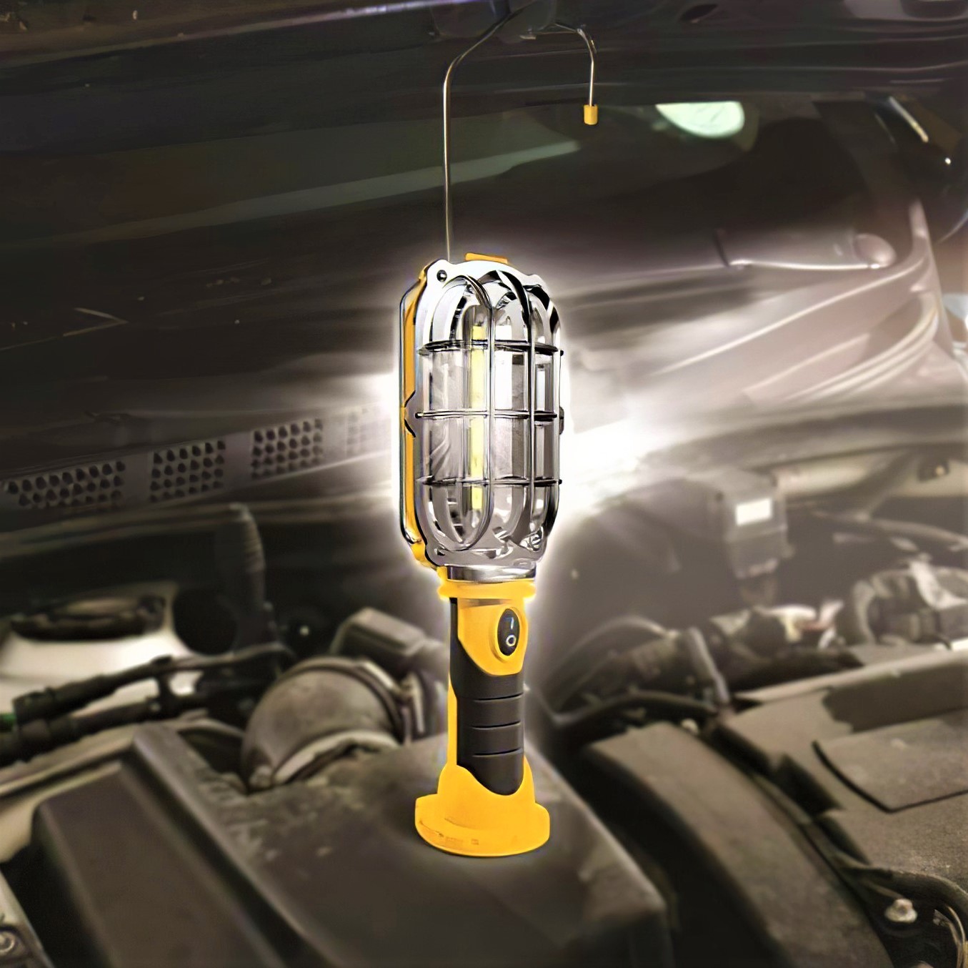 Baterijska lampa sa magnetom Handy Light, LED, Žuta