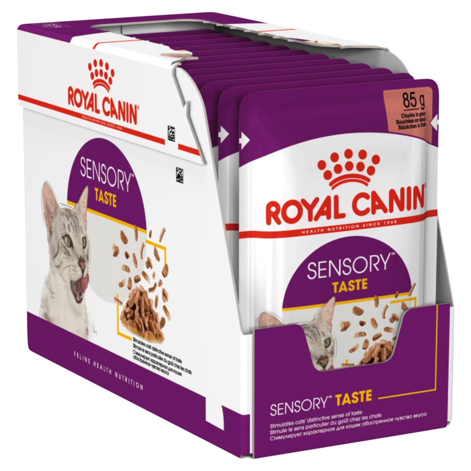 ROYAL CANIN Vlažna hrana za mačke Sensory Taste, 12×85 g