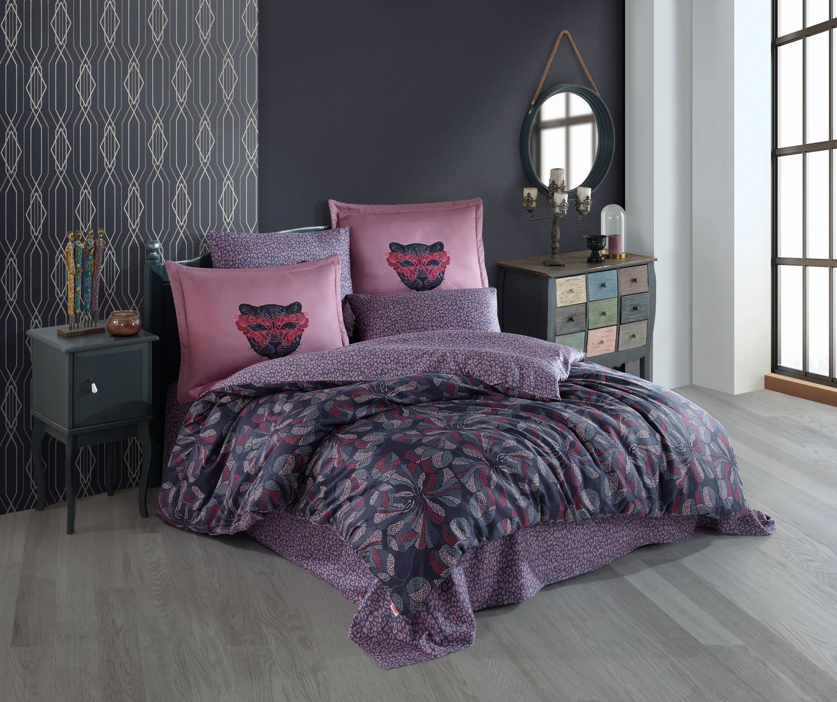 L'essentiel Maison Komplet posteljina Caprice, 200x220 cm, Šarena