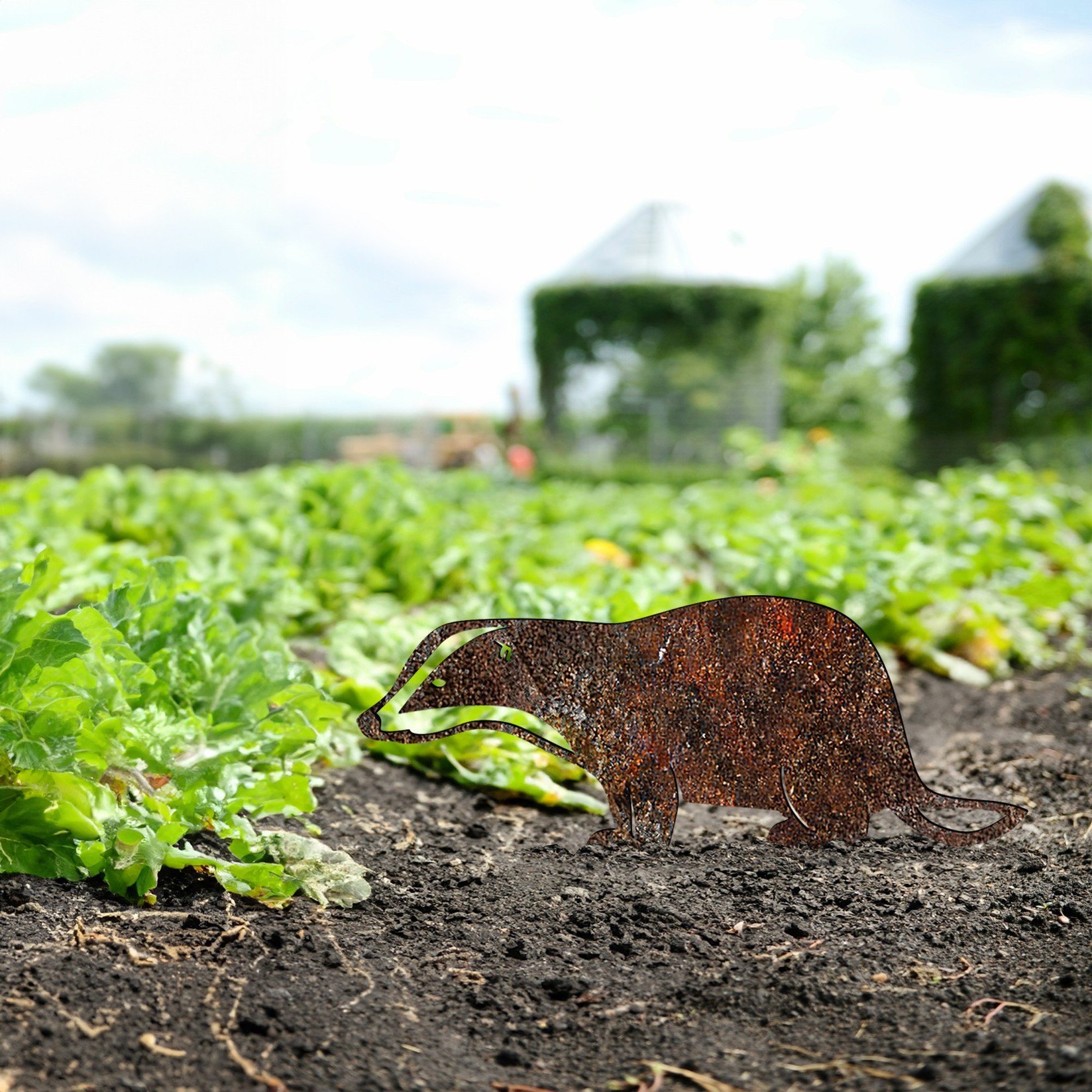 Aberto Design Dekorativna figura Badger -A 01, 32x45 cm, 1.5 mm