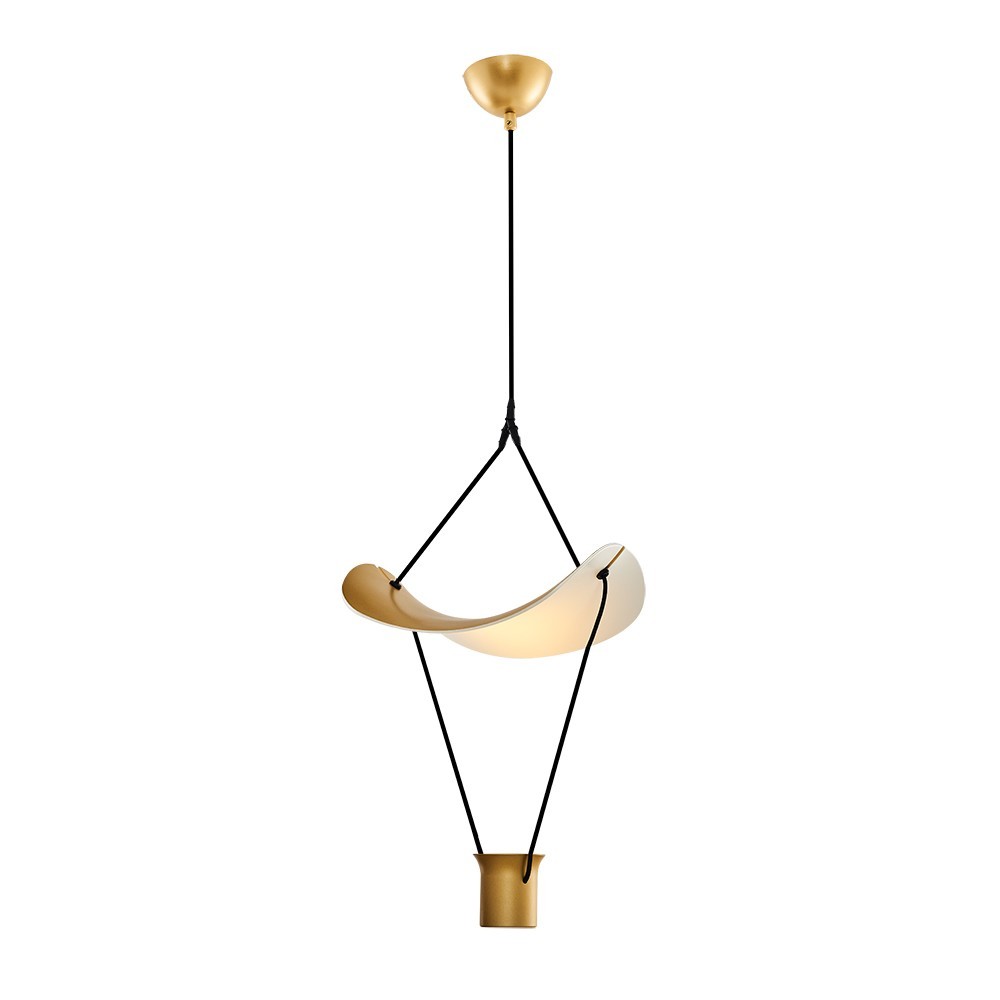 Opviq Luster L1333, 120cm, 1x7W, LED, 3000K, Zlatne boje