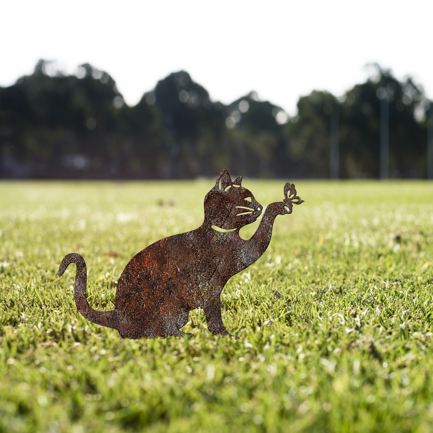 Aberto Design Dekorativna figura Cat -A 03, 36x31 cm, 1.5 mm