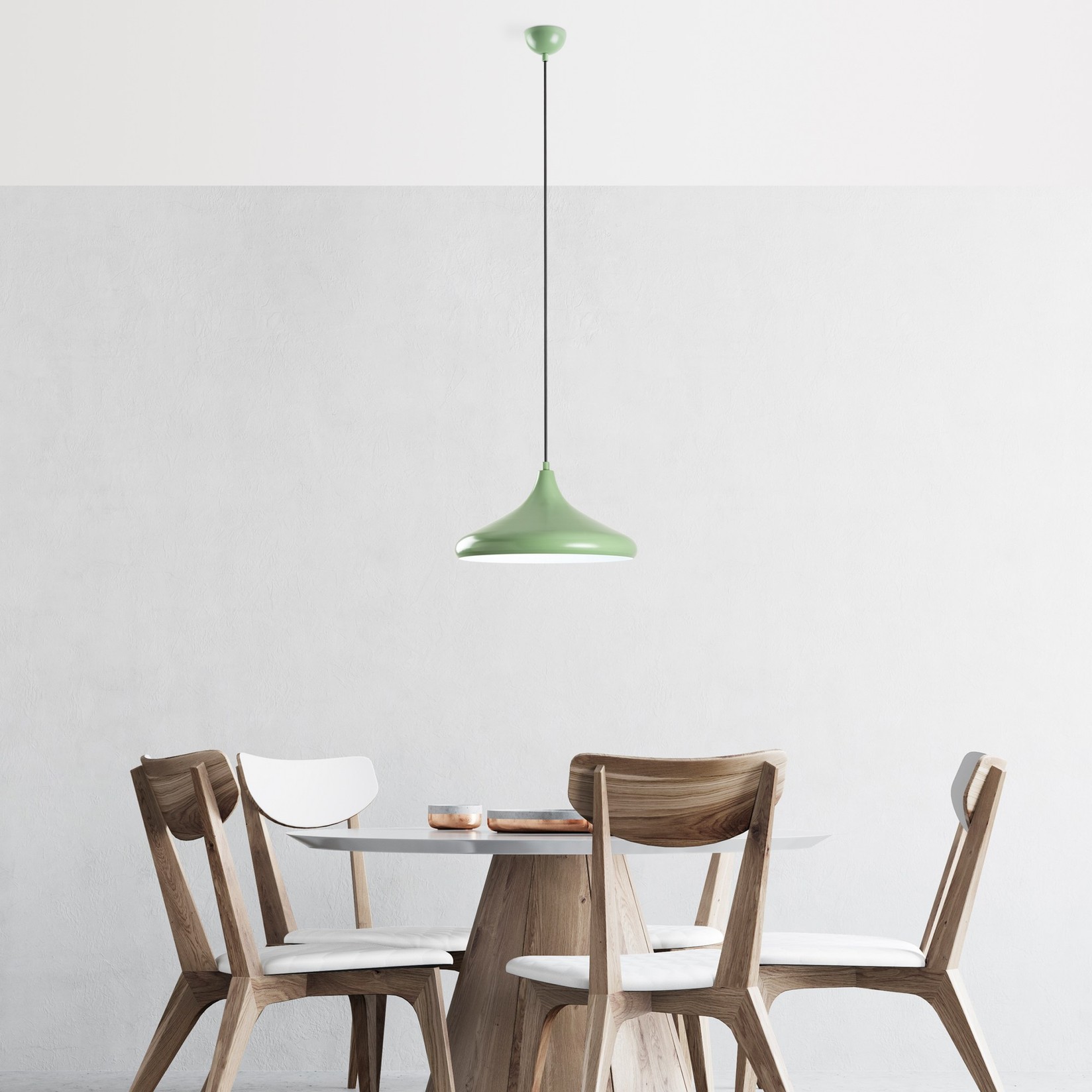 Opviq Luster Eysan, 27-116cm, O35 cm, Zeleni