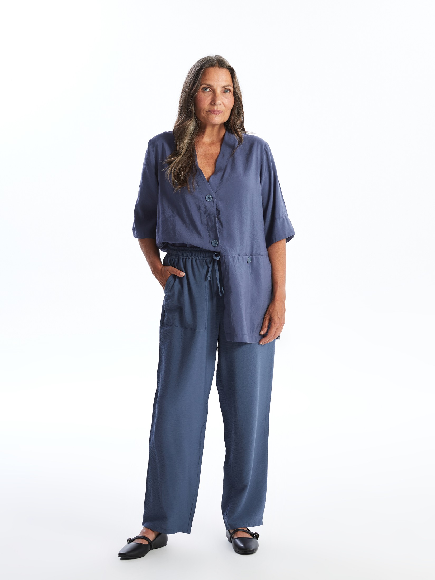 LC Waikiki Ženske pantalone S4O902Z8-HNE, Indigo