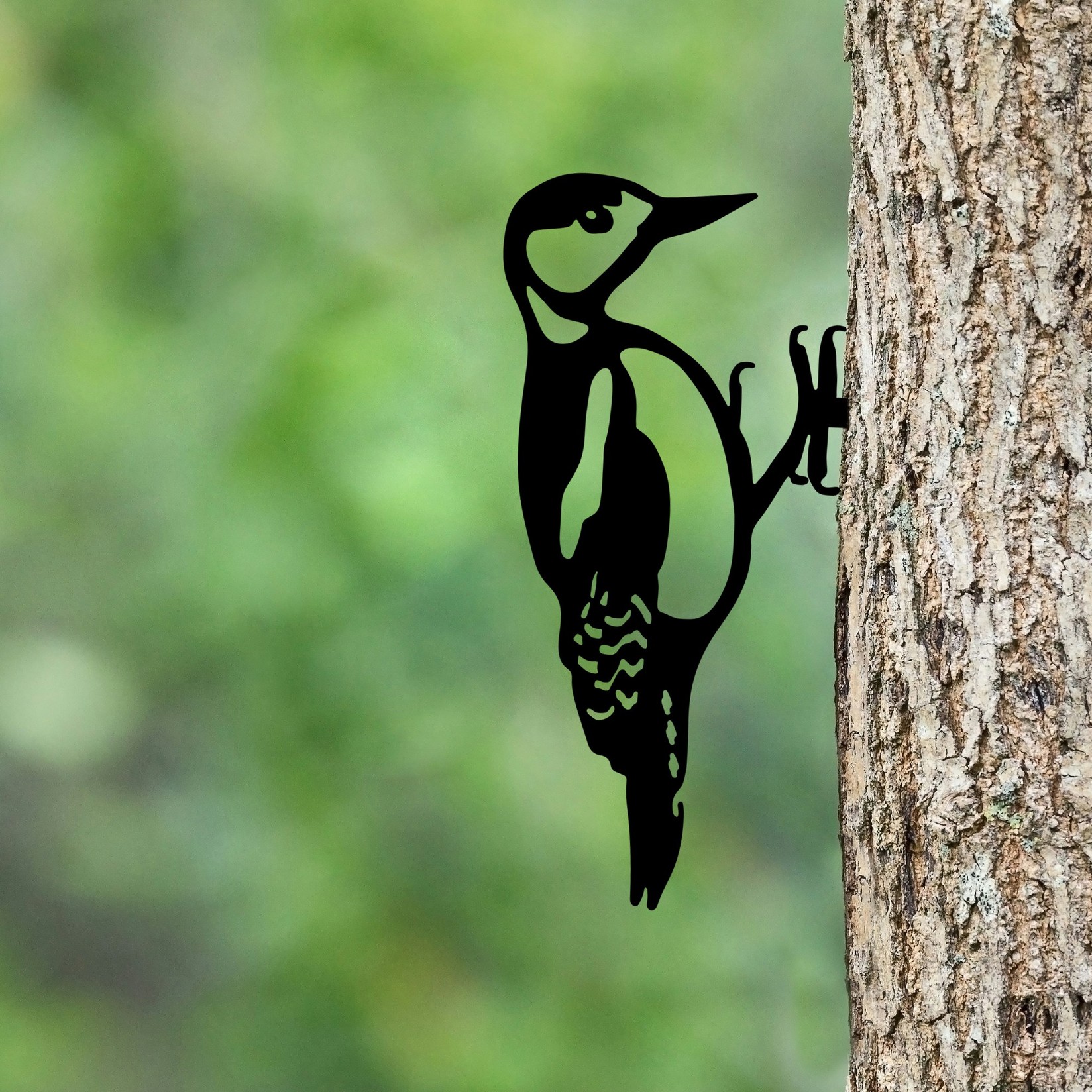 Aberto Design Dekorativna figura Bird On The Branch 01, 18x30 cm, 1.5 mm