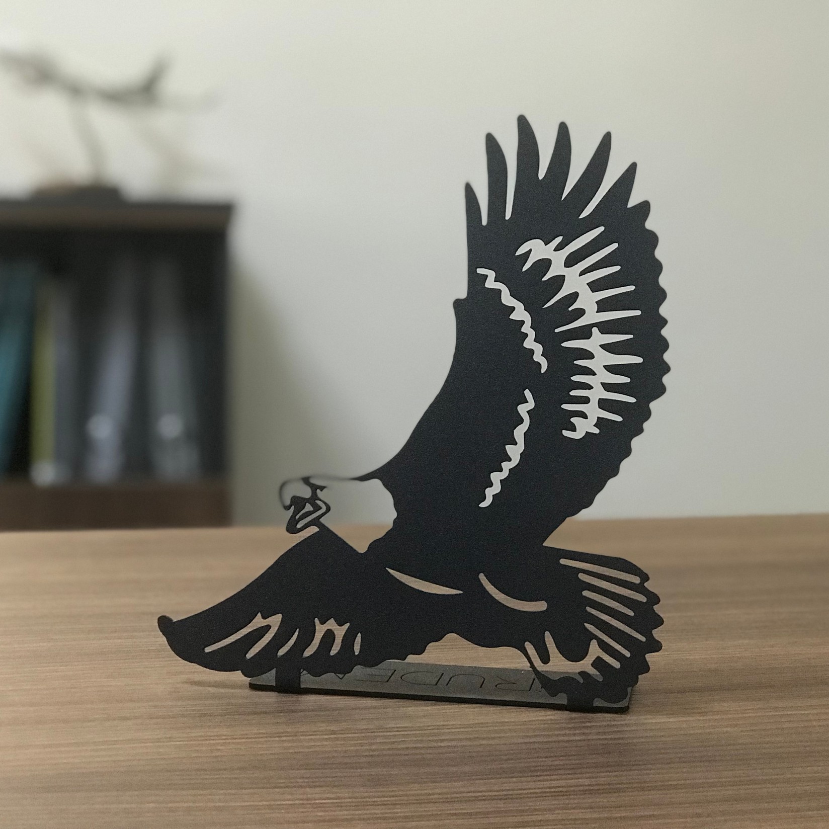 Aberto Design Dekorativna figura Kartal Pod, 20x28 cm, 2 mm, Crna