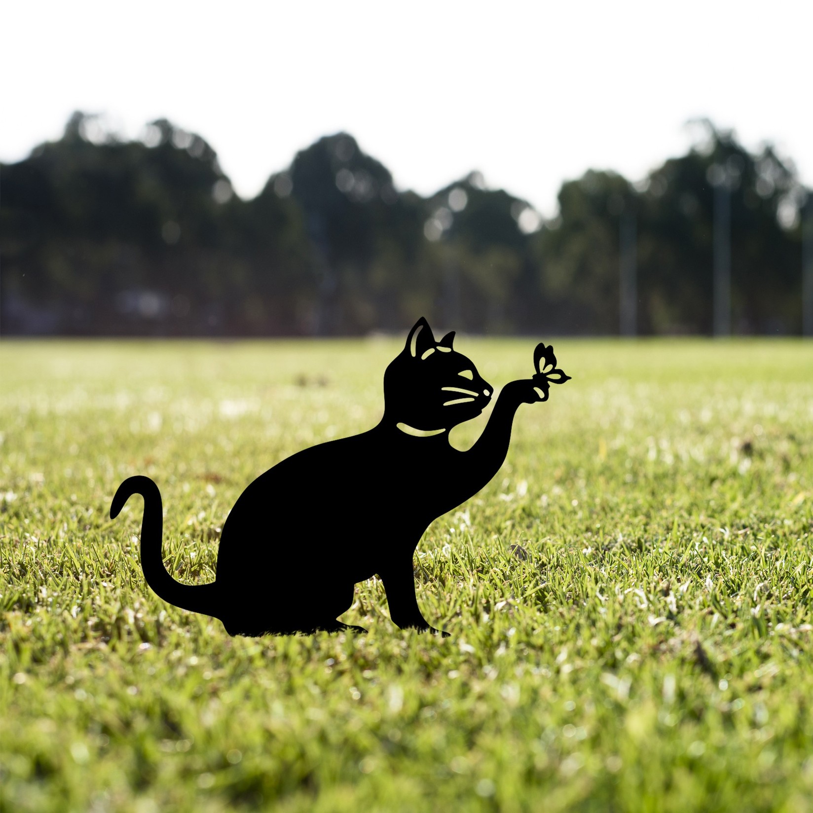 Aberto Design Dekorativna figura Cat 03, 36x31 cm, 1.5 mm