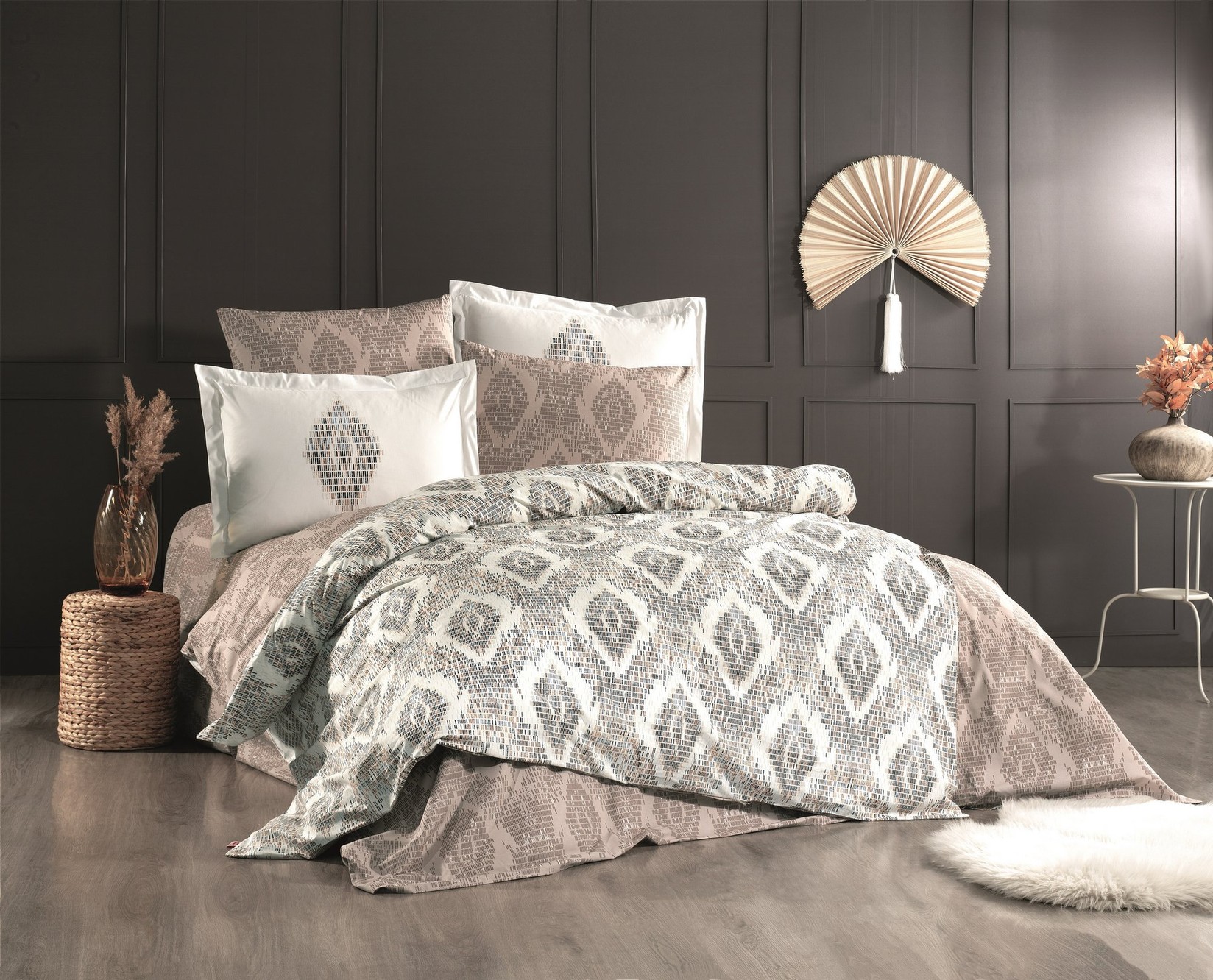 L'essentiel Maison Komplet posteljina Retro, 200x220 cm, Šarena