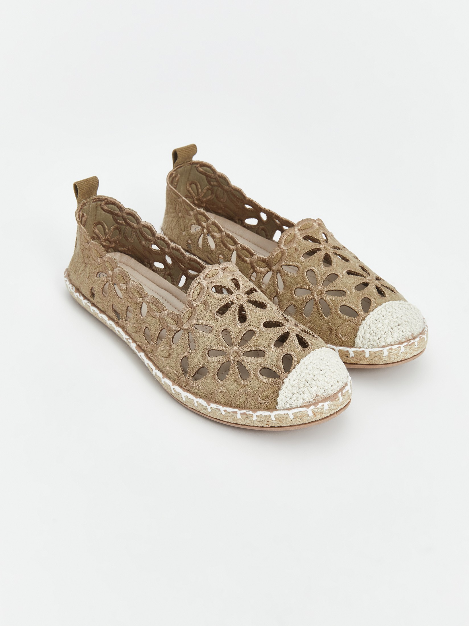 LC Waikiki Ženske baletanke S5AN28Z8-DFV, Bež