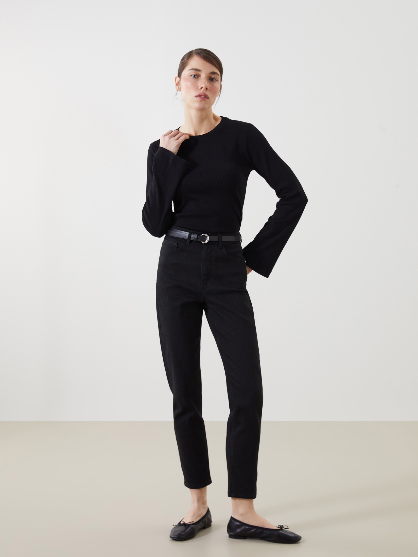 LC Waikiki Ženske farmerke S46389Z8-327, Crne