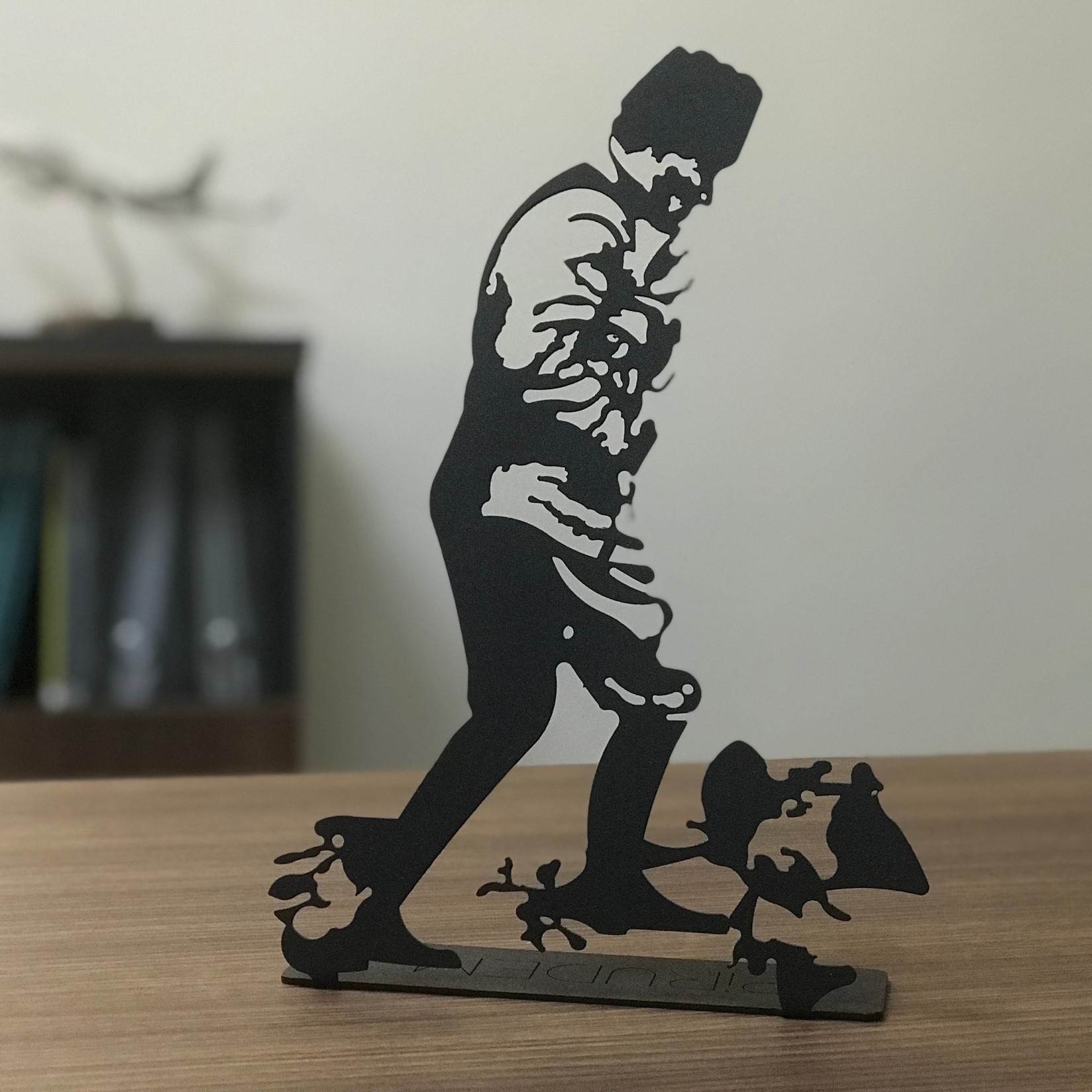 Aberto Design Dekorativna figura Buyuk Taarruz Pod, 20x30 cm, 2 mm, Crna