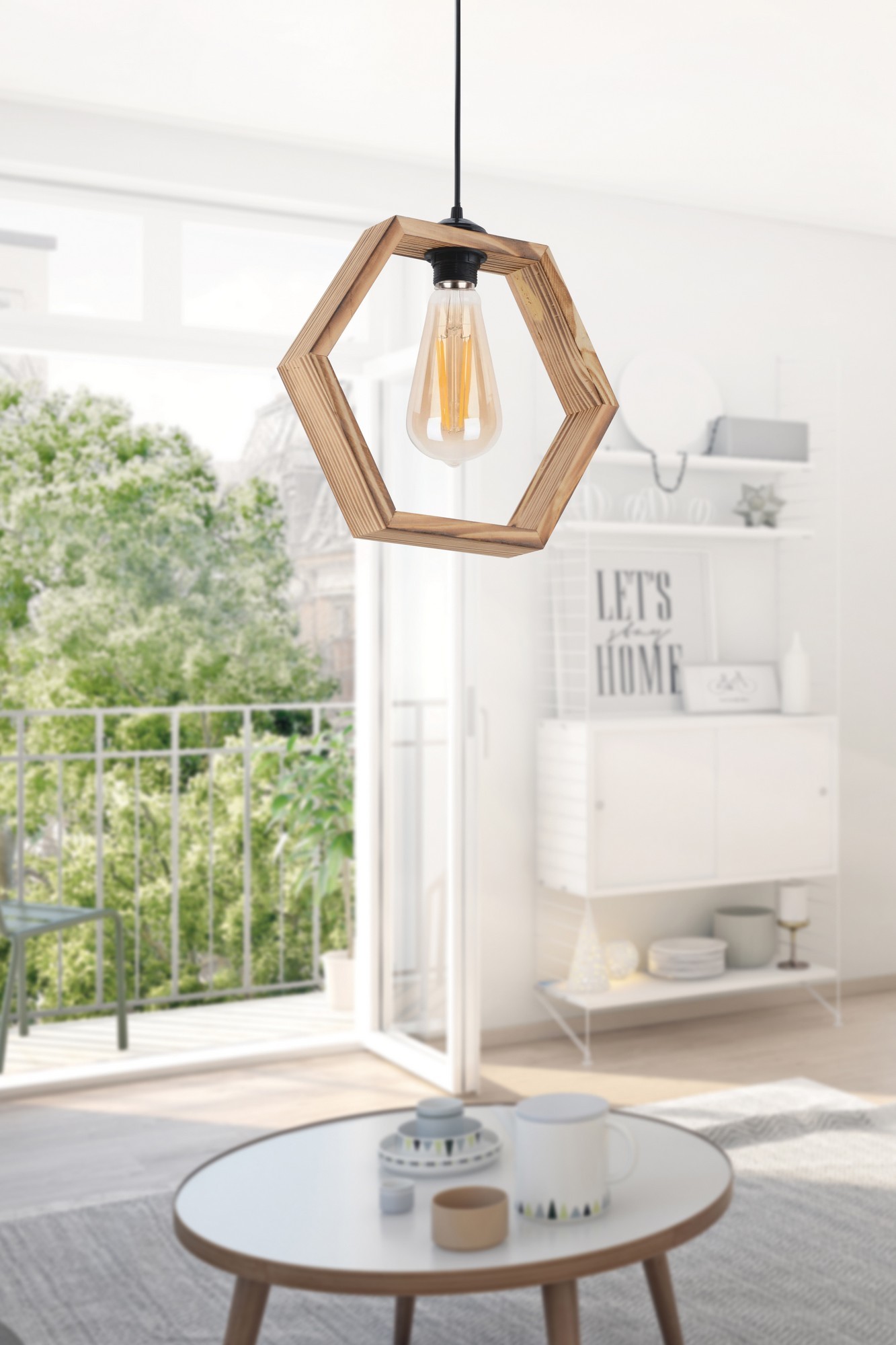 Opviq Luster Hexagon, 70cm30 cm