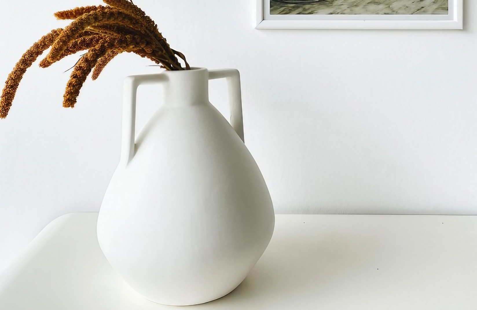 Aberto Design Vaza CY0129, 22x22x27 cm, Bela