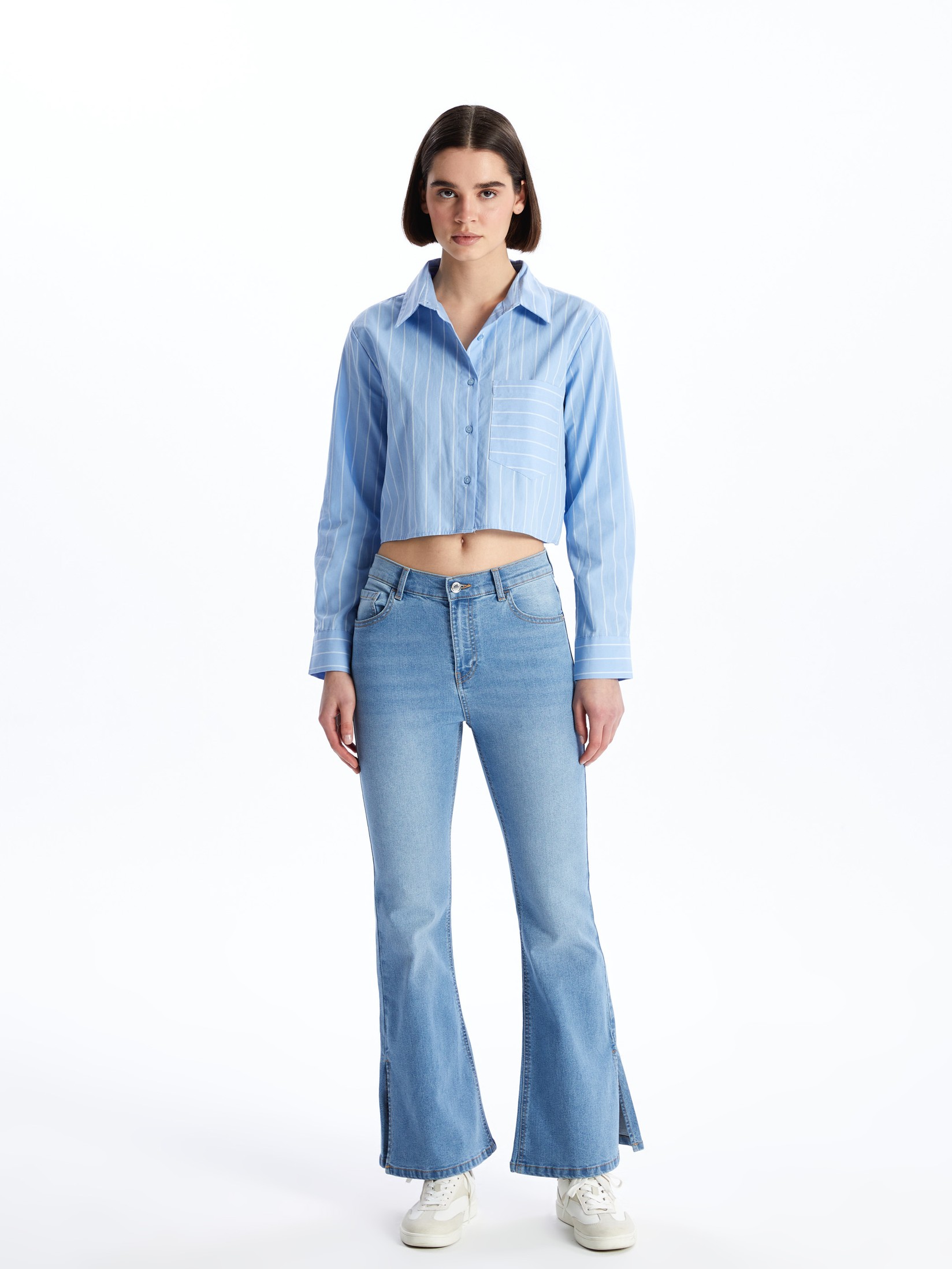 LC Waikiki Ženske farmerke S4G234Z8-311, Plave