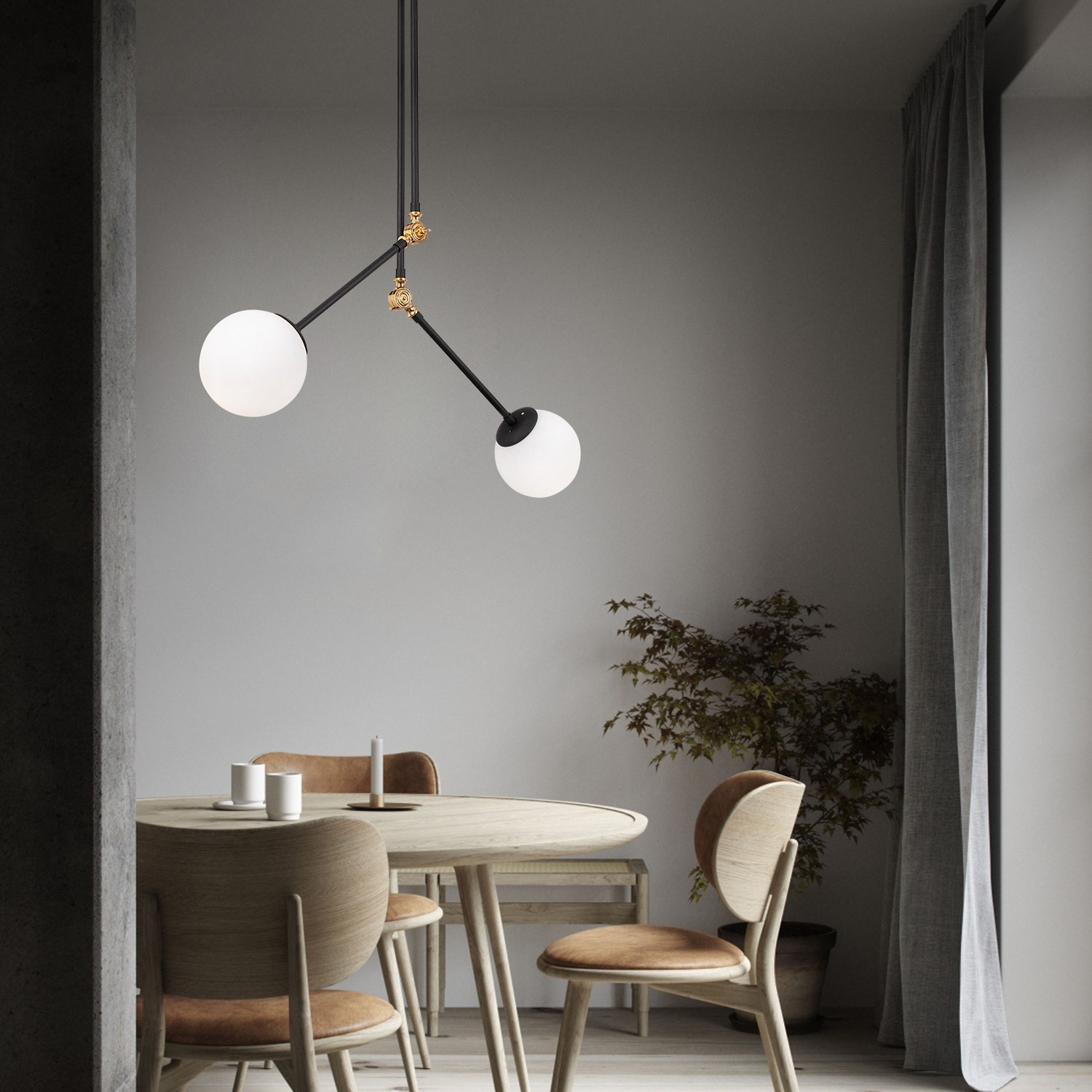 Opviq Luster Cambaz-3453, 110cm100x15 cm, E27, IP20